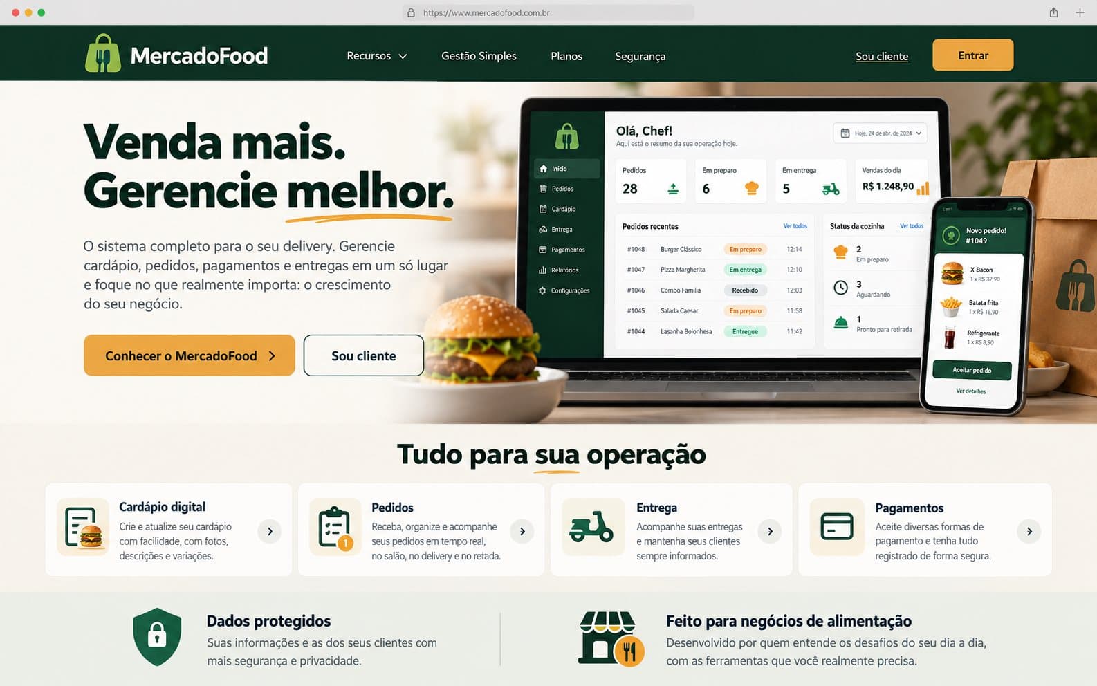 MercadoFood: venda mais e gerencie melhor